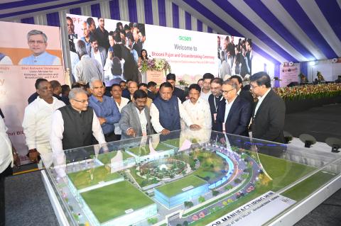 ଭୂମି ପୂଜନ ସମାରୋହ - ସିକସେମ କମ୍ପାଉଣ୍ଡ ସେମିକଣ୍ଡକ୍ଟର ଫ୍ୟାବ୍ ଏବଂ ଏଟିଏମପି ସୁବିଧା